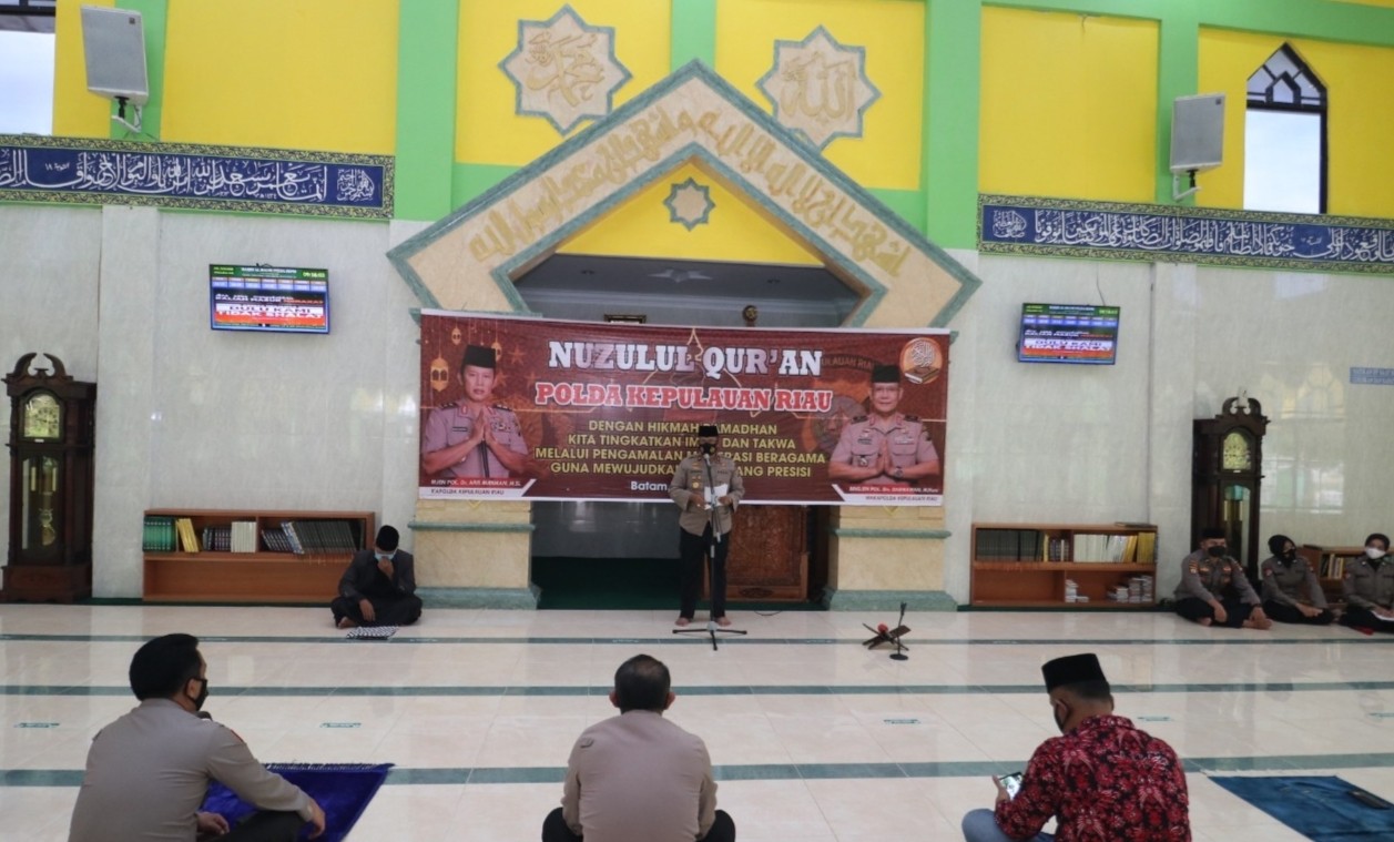 Peringatan Nuzulul Quran, Wakapolda Kepri: Sebagai Insan Bhayangkara Polri, Mari Kita Tingkatkan Ketaqwaan