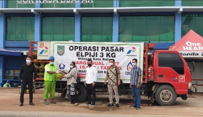 Pemerintah Kota Batam Gelar Operasi Pasar Elpiji 3 Kg