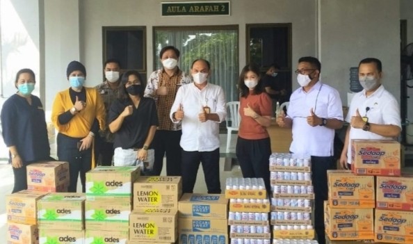 Pemerintah Kota Batam Terima Bantuan dari Nongsa Sensation untuk Pasien Covid-19 dan Nakes Asrama Haji
