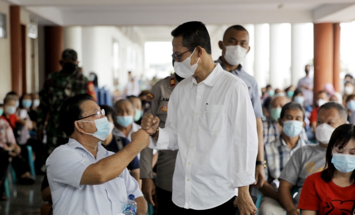 Wakil Wali Kota Batam Apresiasi Keterlibatan TNI-Polri Sukseskan Vaksinasi