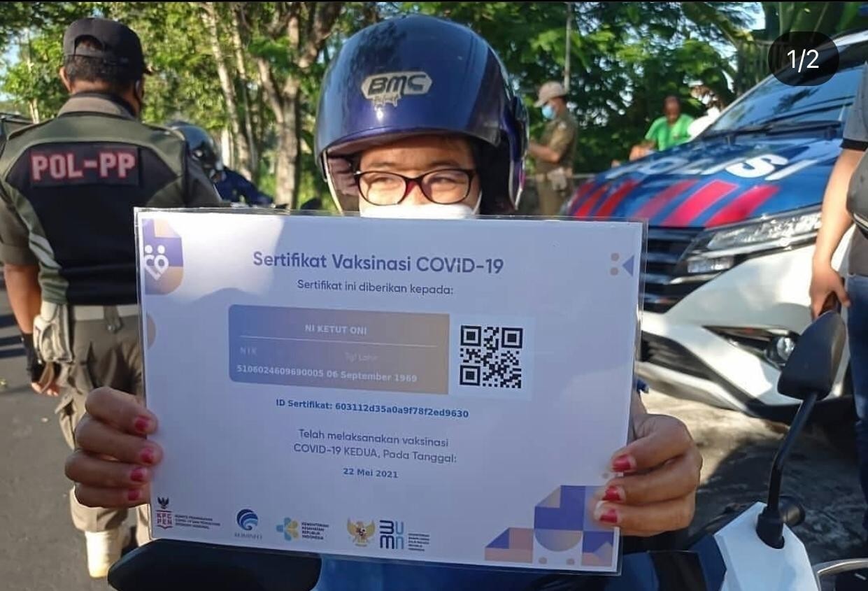 Curi Perhatian Petugas saat Kena Penyekatan