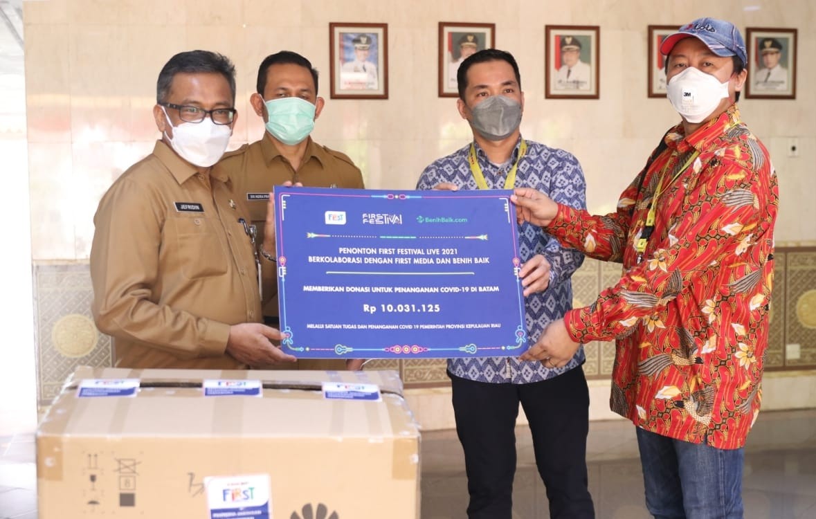 Bantuan Terus Berdatangan, Sekda Batam: Semoga Bermanfaat untuk Pengendalian Covid-19