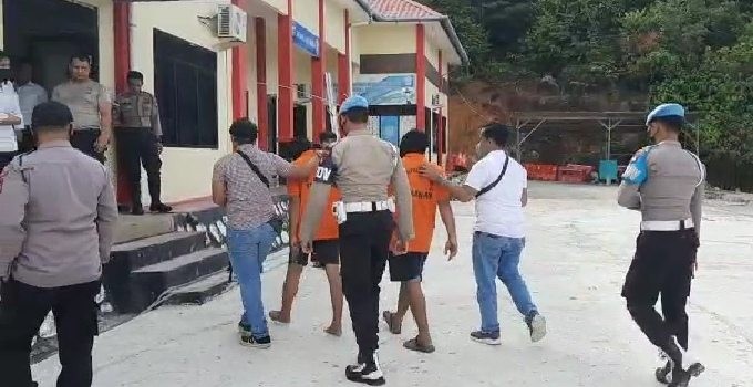 2 Kilogram Sabu dan Dua Tersangka Diamankan Polres Anambas