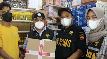 Terhitung November 2021 hingga Februari 2022, Bea Cukai Batam Tindak 774.943 Batang Rokok Ilegal