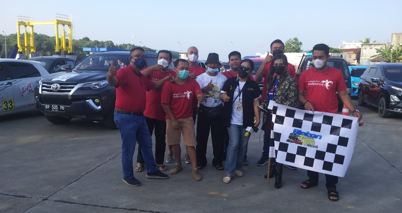 Ardiwinata Lepas 50 Peserta Bintan Treasure Hunt Challenge 2022