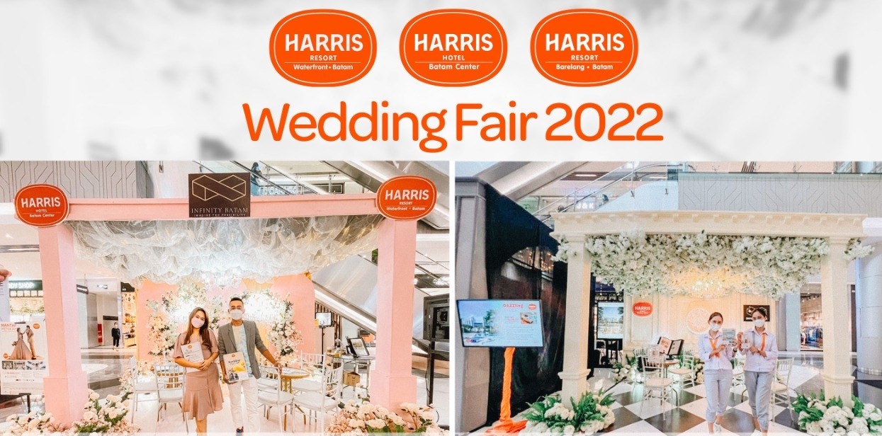 Hadir di Grand Batam Mall, Harris Hotels Regional Batam Berikan Harga Spesial Paket Pernikahan Terbaik dan Terlengkap