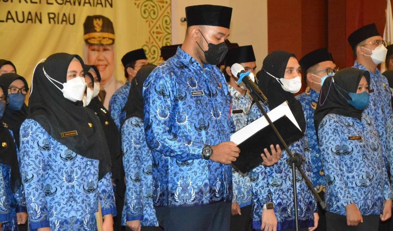 Lantik 109 PNS Formasi 2020, Ini Pesan Gubernur Kepri
