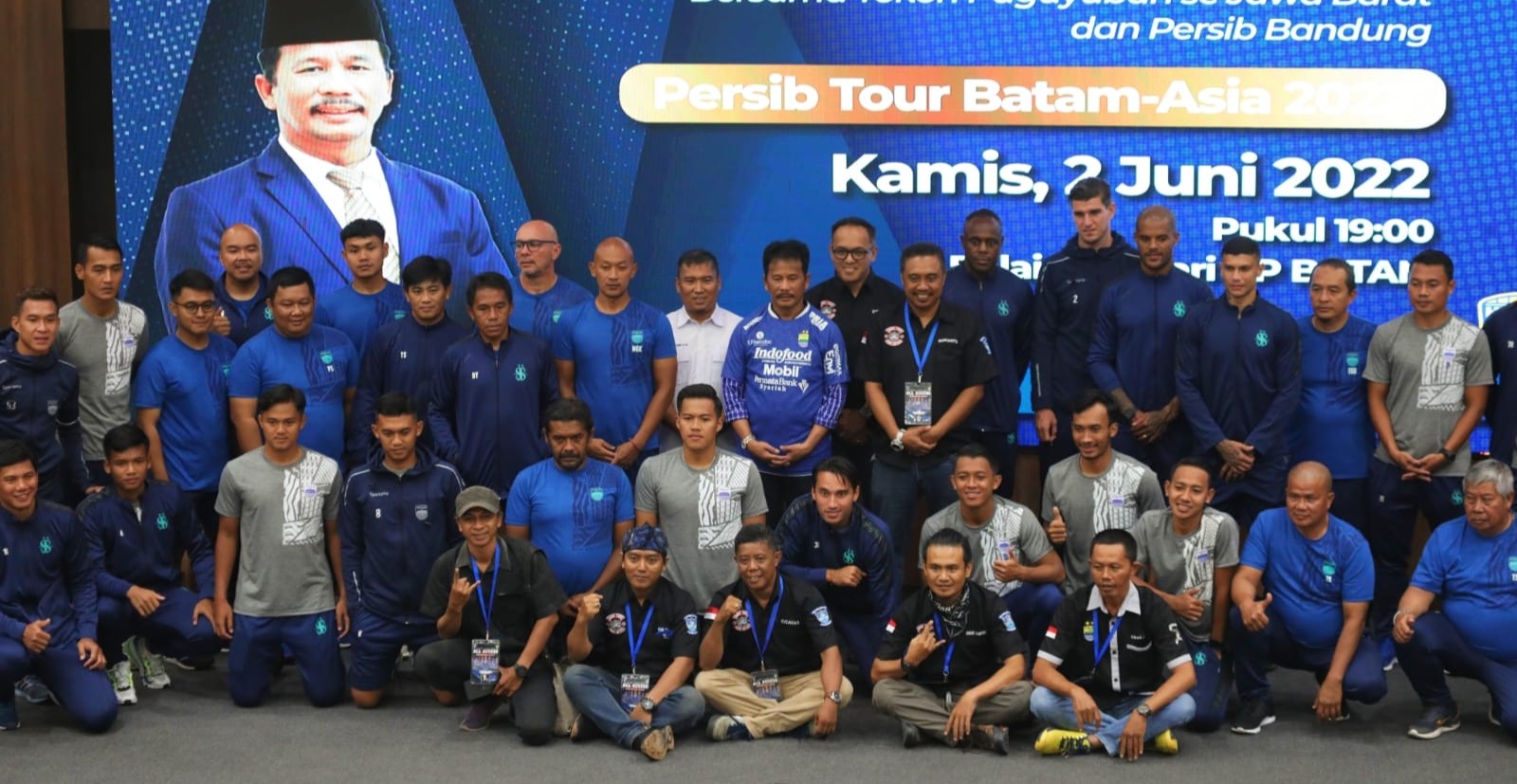 Kepala BP Batam Menjamu Persib, Angin Segar Wisata Batam