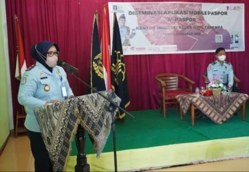 Imigrasi Tarempa Gelar Diseminasi M-Paspor