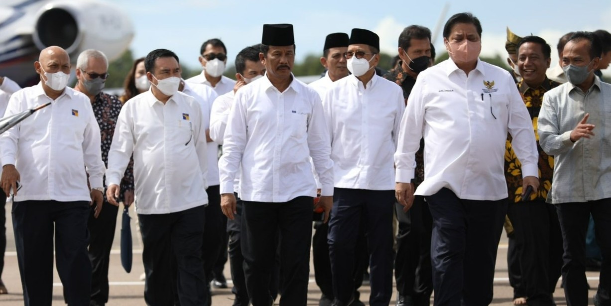 Masjid Tanjak Batam Diresmikan Menko Airlangga Hartarto