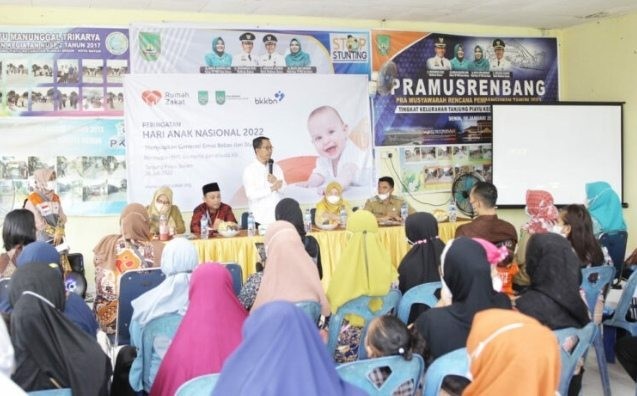 Amsakar Tekankan Generasi Emas Bebas Stunting