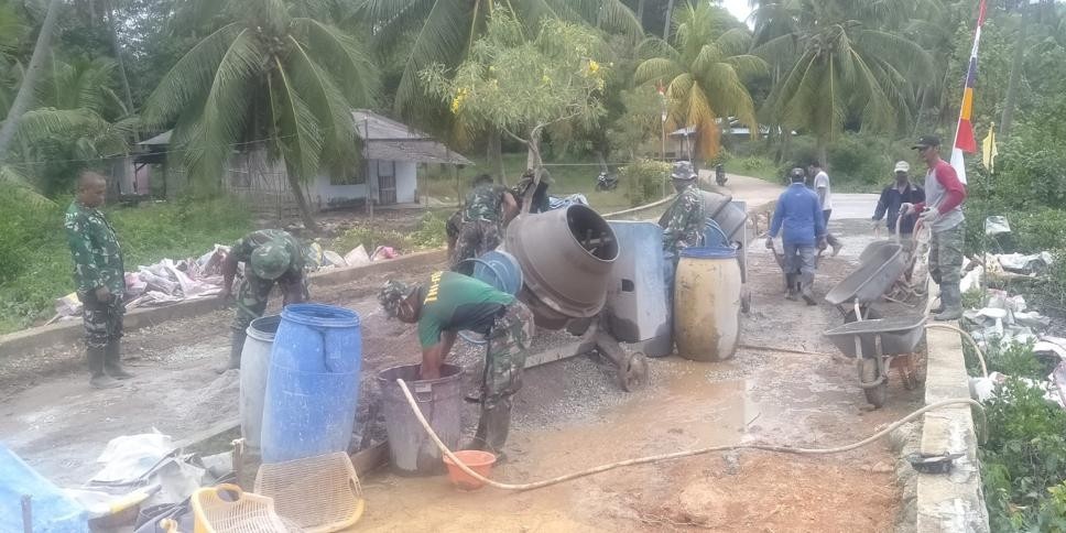 TMMD Kodim 0317 TBK, Sinergi Membangun Daerah