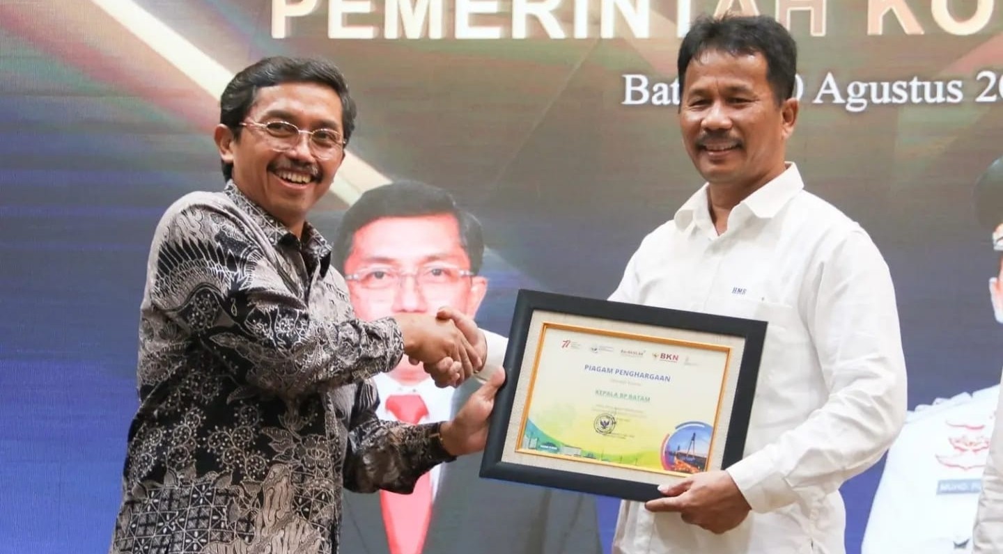 Batam Raih 4 Penghargaan BKN Award 2022