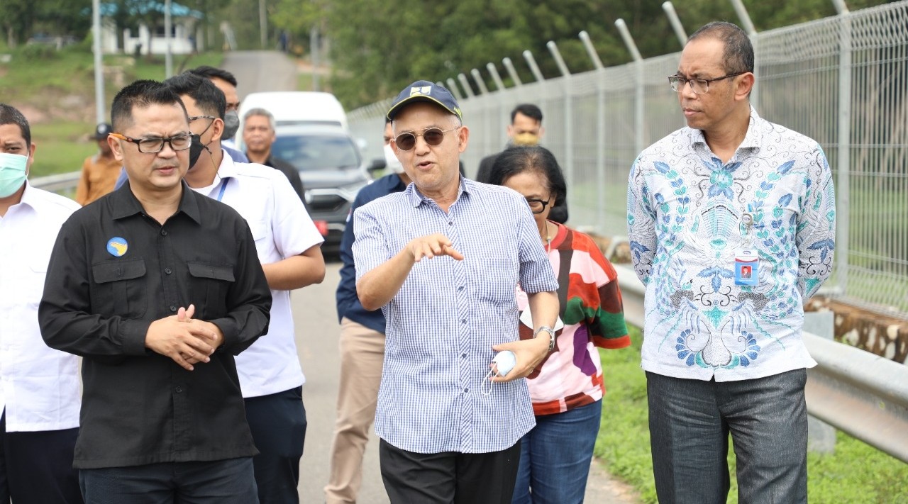 Siapkan PLTS Terapung, BP Batam bersama Komite Keselamatan Bendungan Lakukan Kunjungan ke Lapangan