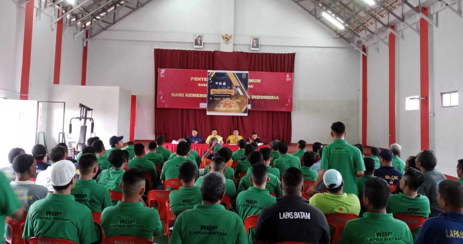 Sosialisasikan UU Pemasyarakatan kepada Warga Binaan, Ini Penjelasan Plt Kalapas Batam
