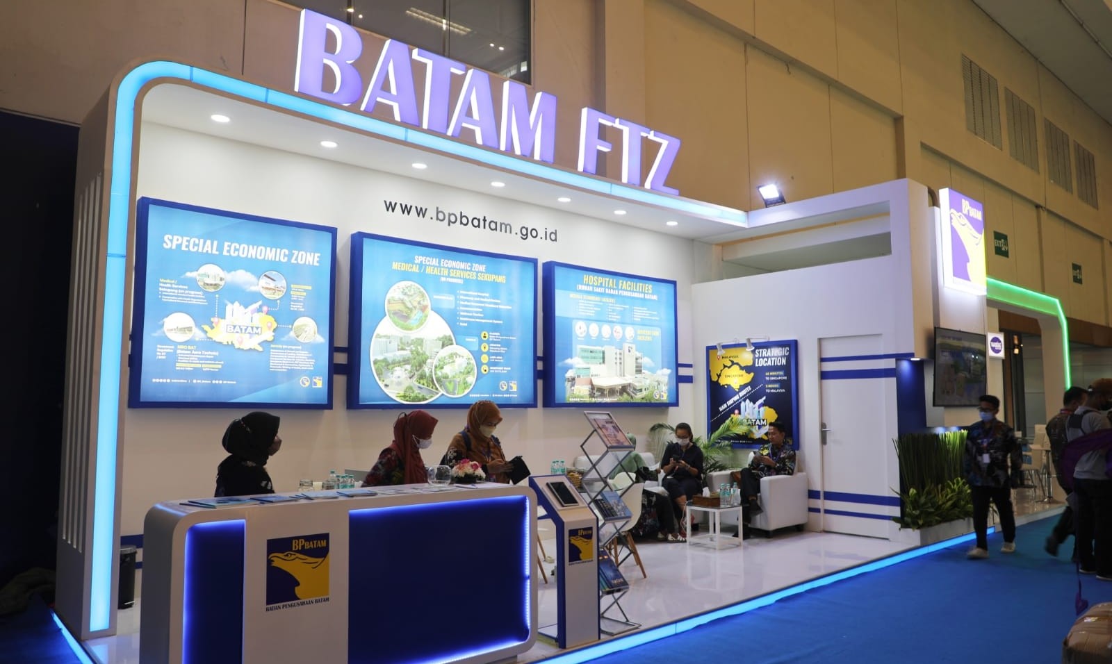 Promosikan Kota Batam, BP Batam Ikut Trade Expo Indonesia ke-37