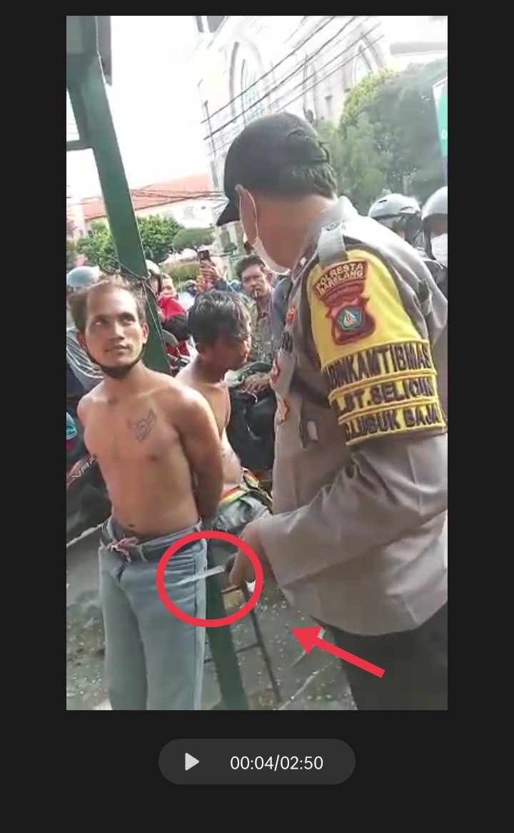 Pencuri Nyaris Diamuk Massa, Polisi Ungkap Identitas Tersangka