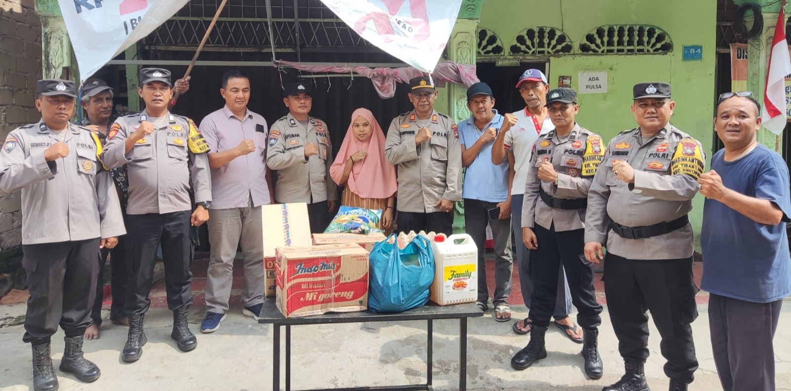 Sambangi Rumah Bocah yang Hanyut Terseret Arus Sungai, Polisi Sekupang Sampaikan Doa bagi Keluarga Korban