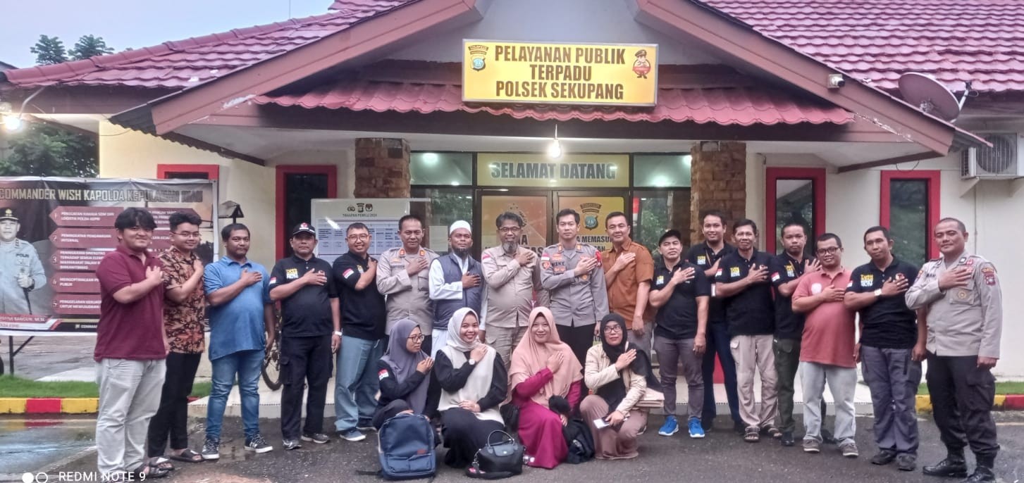 Kapolsek Sekupang Imbau Personel dan Petugas Penyelenggara Pemilu 2024 Jaga Kesehatan