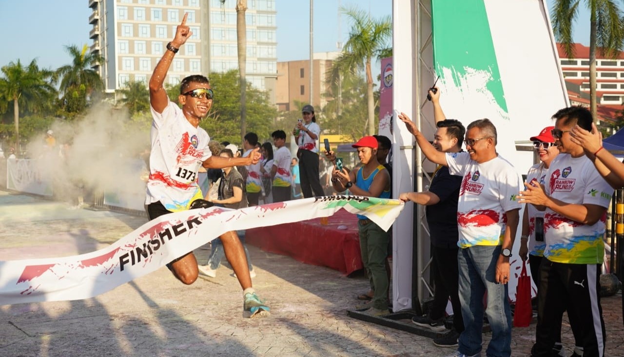 Sambut Para Juara Rainbow Run 2.0, Jefridin Langsung Berikan Ucapan Selamat