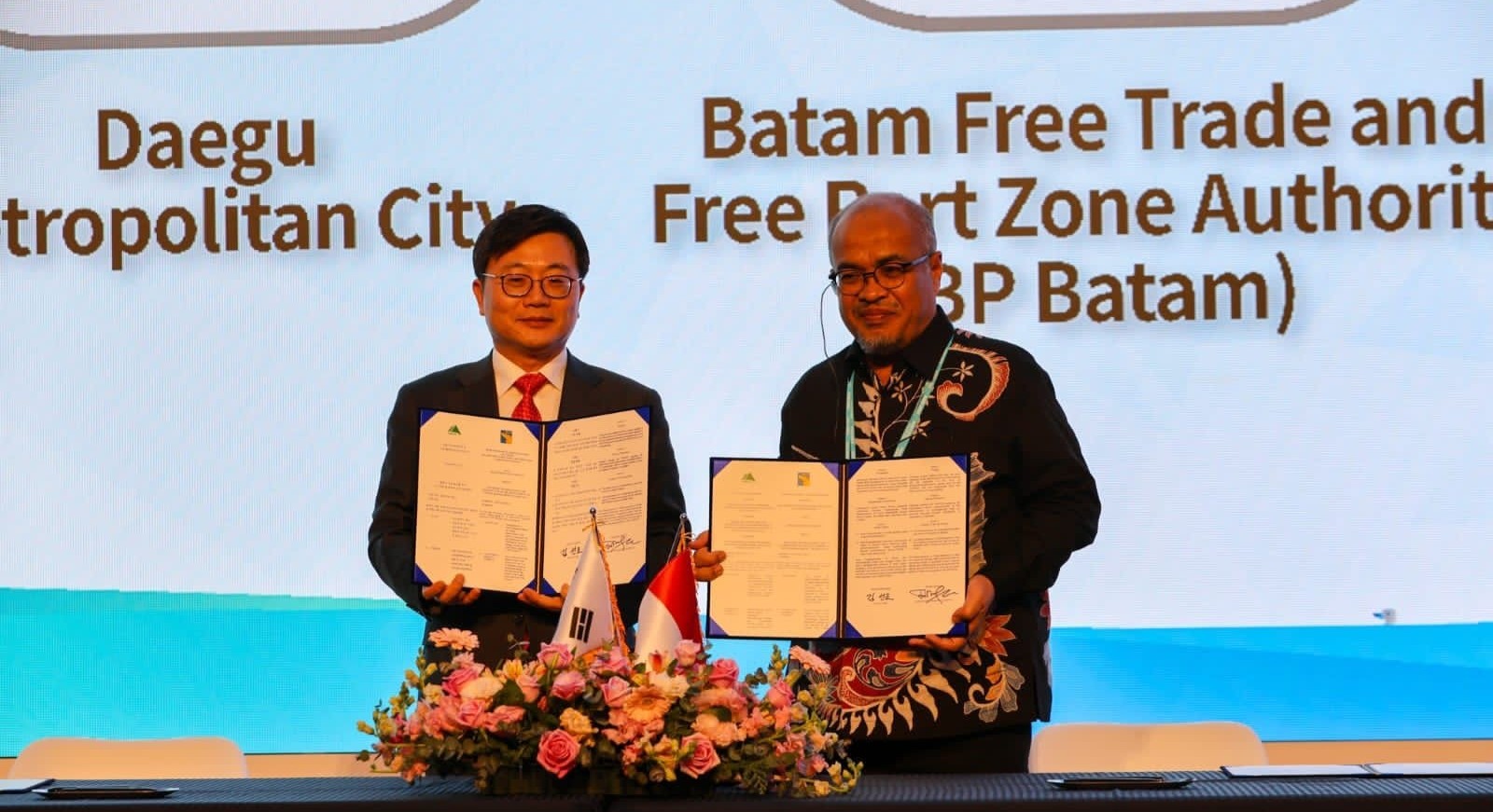 BP Batam dan Daegu Korea Selatan Jalin Kerja Sama Pengelolaan Air