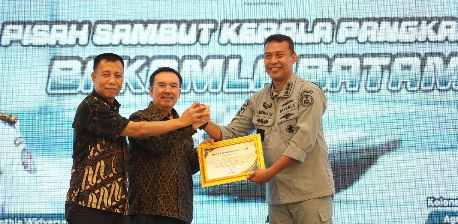 Hadiri Pisah Sambut Kepala Bakamla, BP Batam Harapkan Koordinasi dan Kolaborasi Terus Terjalin