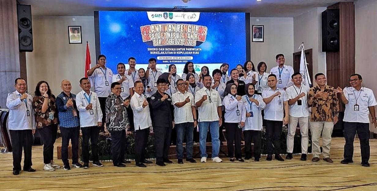 Ini Harapan Kadispar Kepri saat Resmi Melantik Pengurus DPD ASPPI periode 2024-2028