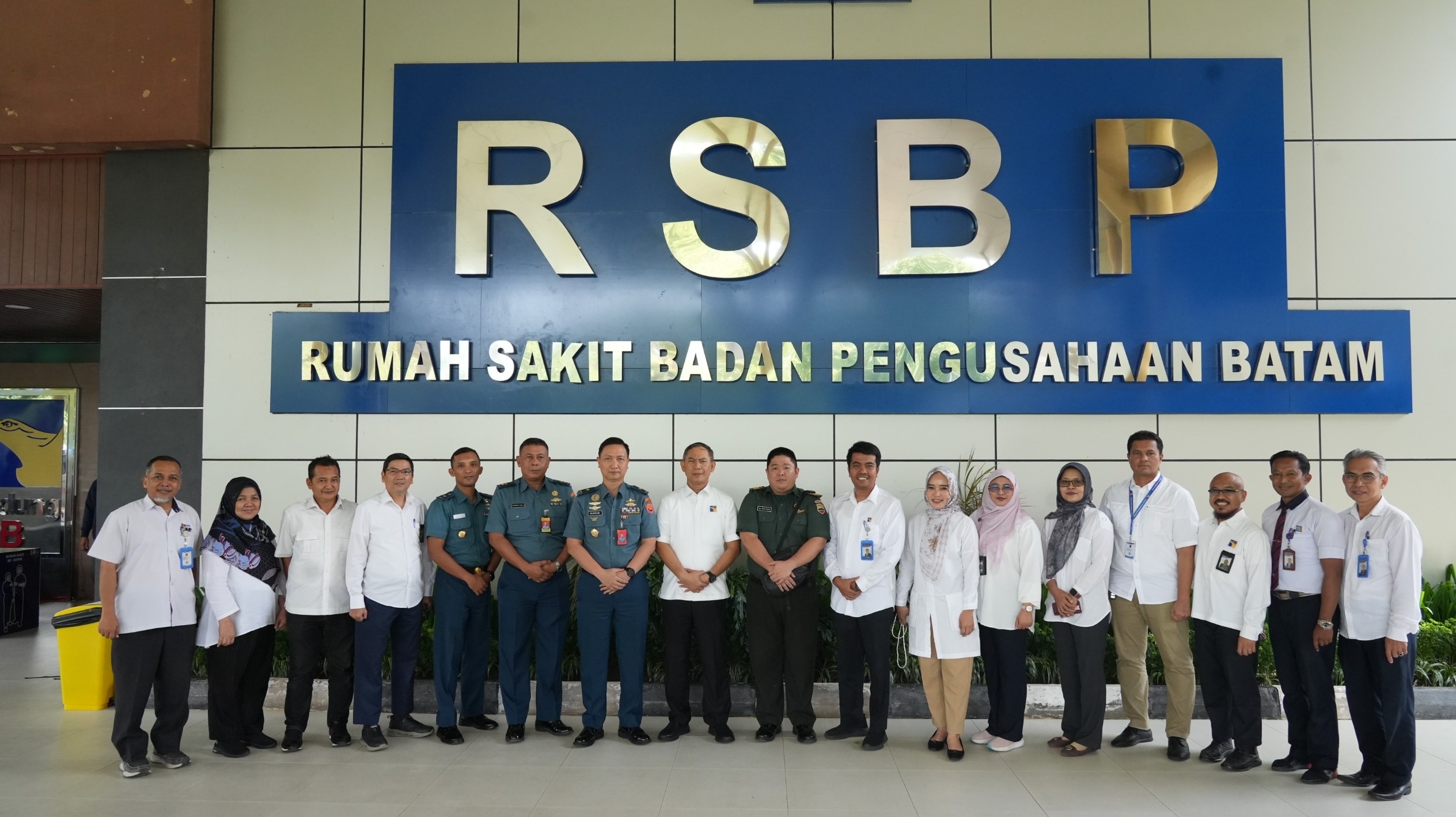Direktur RSBP Batam Terima Kunjungan Wakapuskes TNI