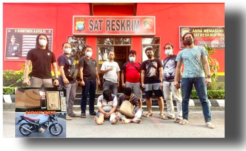 Melawan Saat Akan Ditangkap, Dua Pelaku Jambret di Batam Berhasil Diringkus