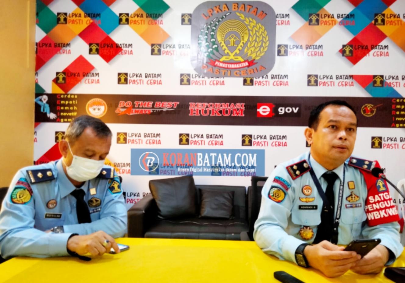 23 Andikpas LPKA Klas II Batam Diusulkan Dapat Remisi Idulfitri 2021