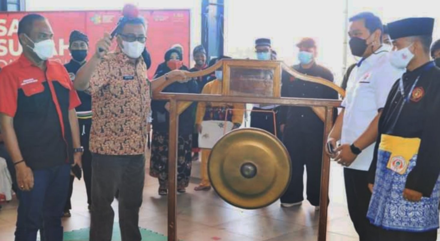 Kejuaraan Pencak Silat Cup Batam Dibuka, Jefridin Ingatkan Patuhi Protokol Kesehatan