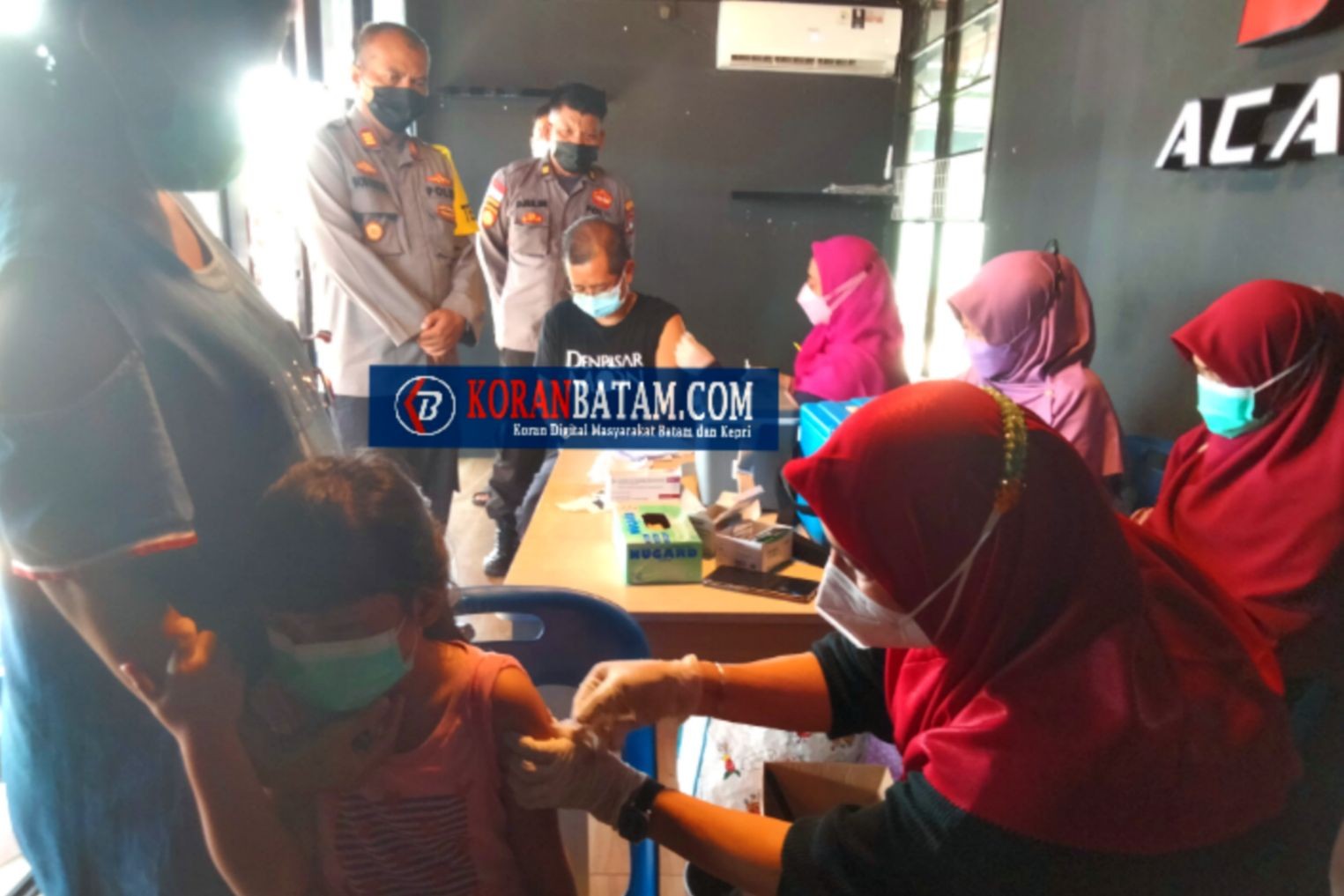 Gerai Vaksin Presisi Polsek Bengkong Sukses Digelar, 450 Orang Lebih Tervaksin