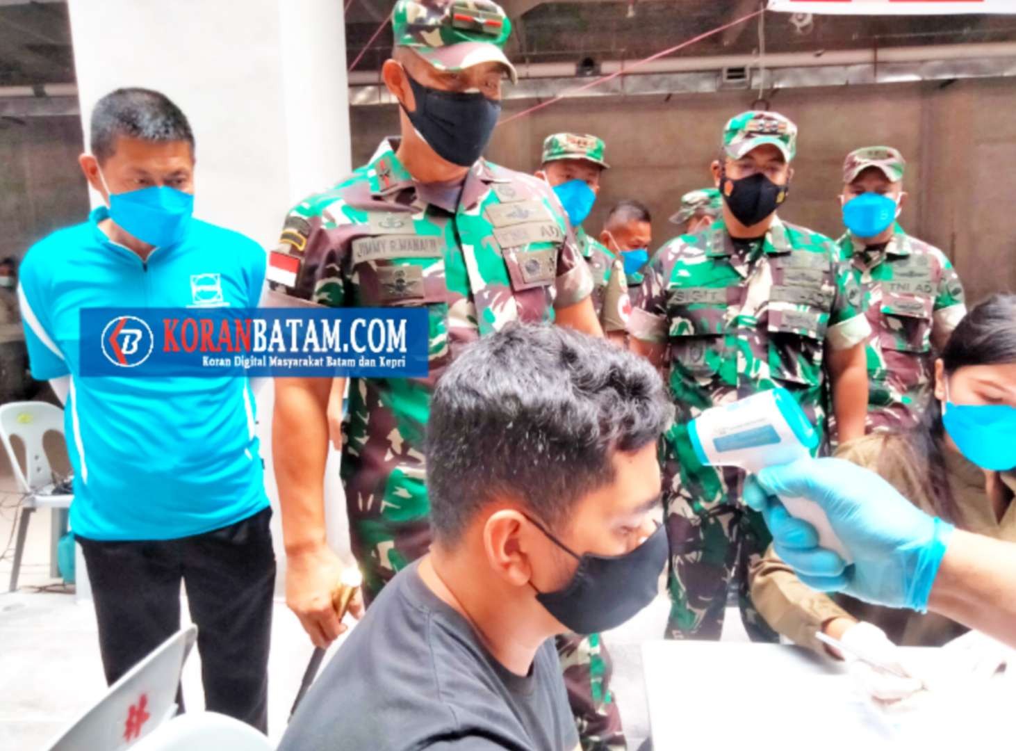 Kolaborasi Tim Vaksinasi Gurindam 12 Korem 033/WP Bersama Apindo Kepri, Siapkan 10 Ribu Dosis Vaksin untuk Warga Batam