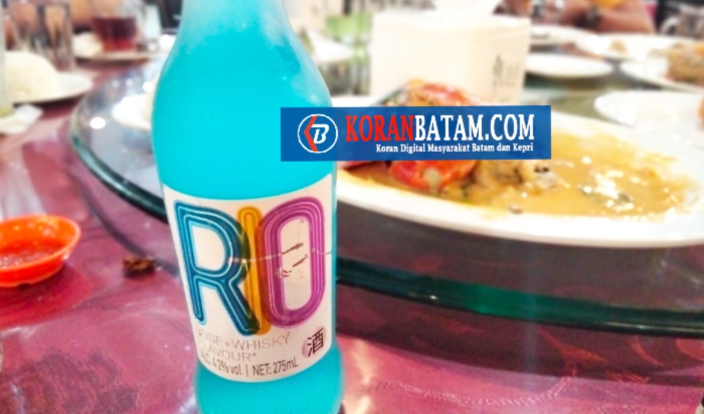 Rio Coctail, Minuman Beralkohol Rendah dengan 8 Varian Rasa Hadir di Batam