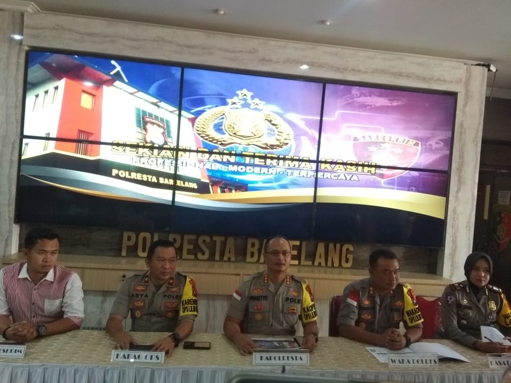 Polresta Barelang - Batam Kondusif, Kriminalitas Turun Jelang Akhir Tahun 2019
