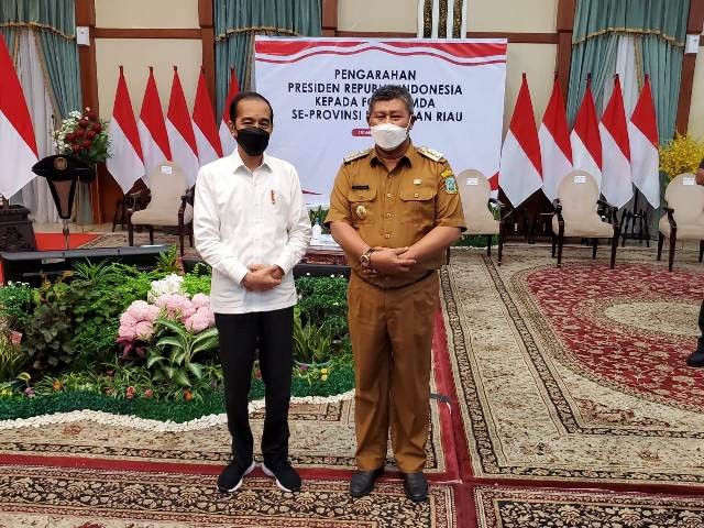 Bupati Anambas Sambut Presiden RI Kunker ke Kepri