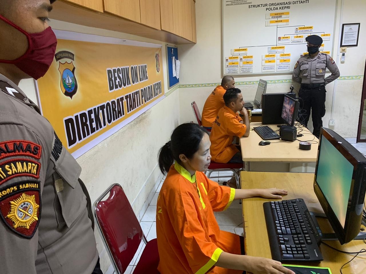 Demi Keselamatan Tahanan, Polda Kepri Tiadakan Jam Besuk