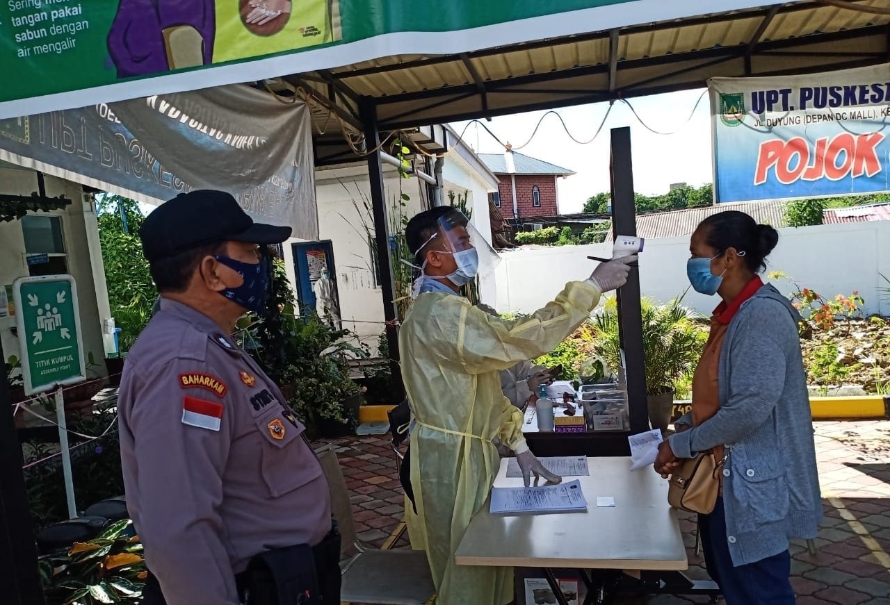 Puluhan Karyawan DC Mall Lakukan Rapid Test