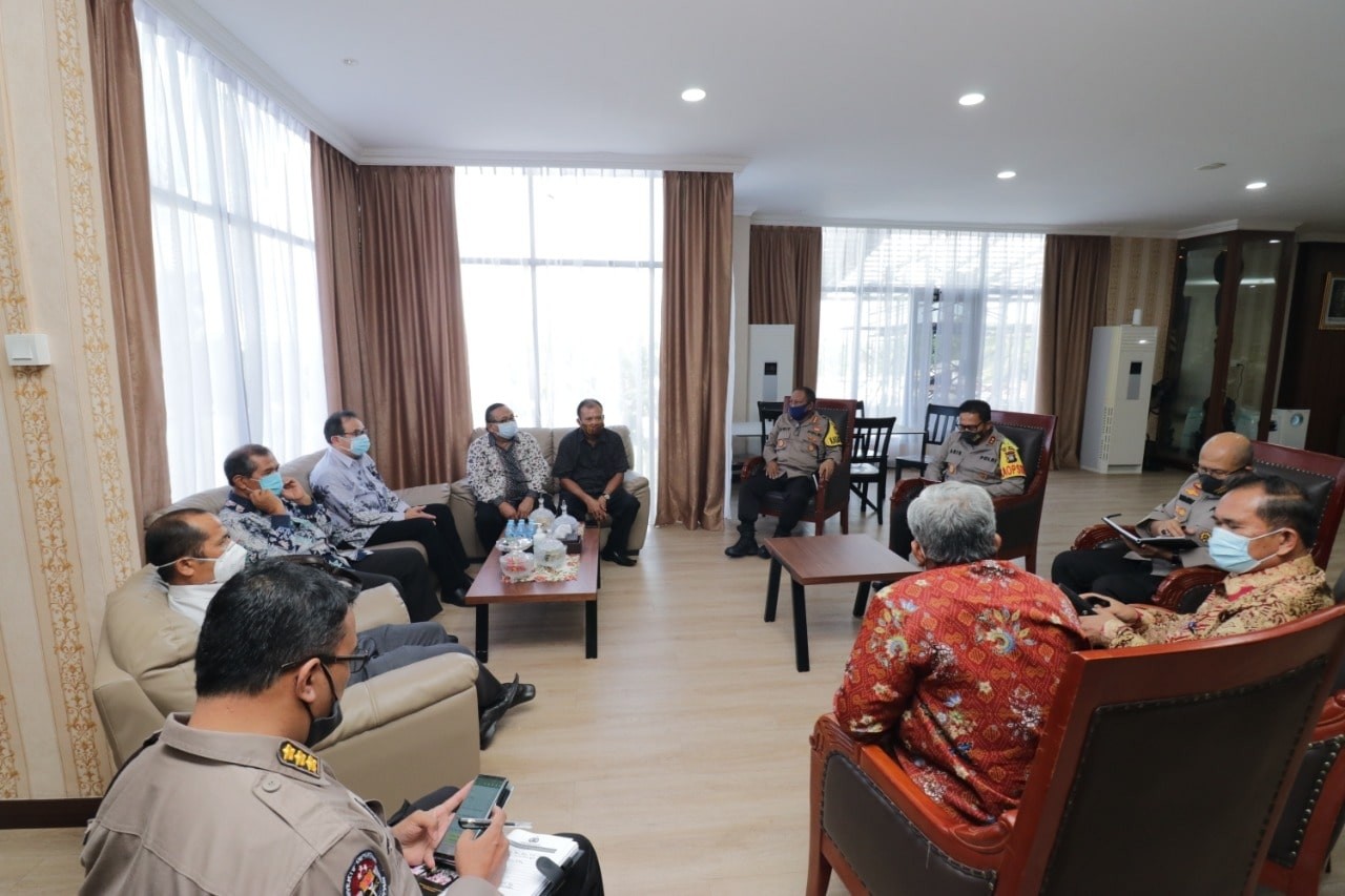 Kapolda Kepri Terima Kunjungan Aras Kepri dan PW GP Ansor Kepri