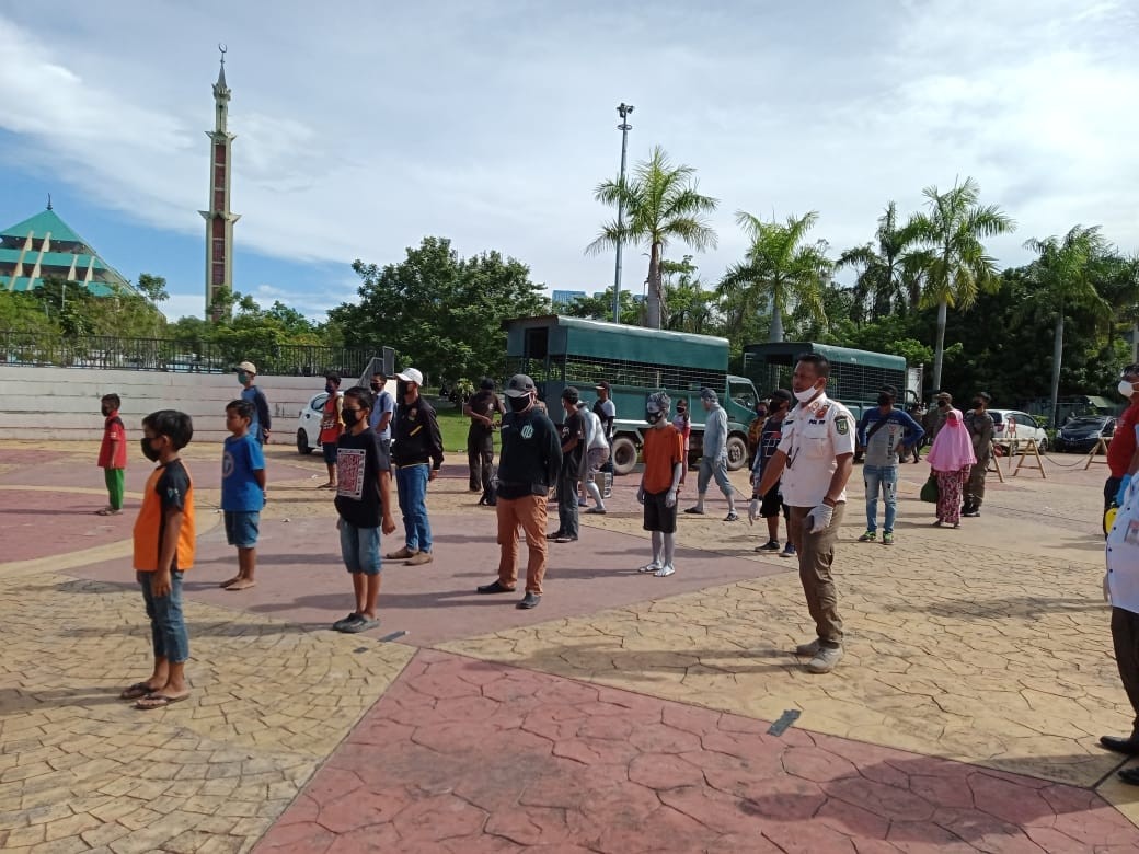 Satpol PP Batam dan Dinsos Turun Kelapangan Pantau PMKS