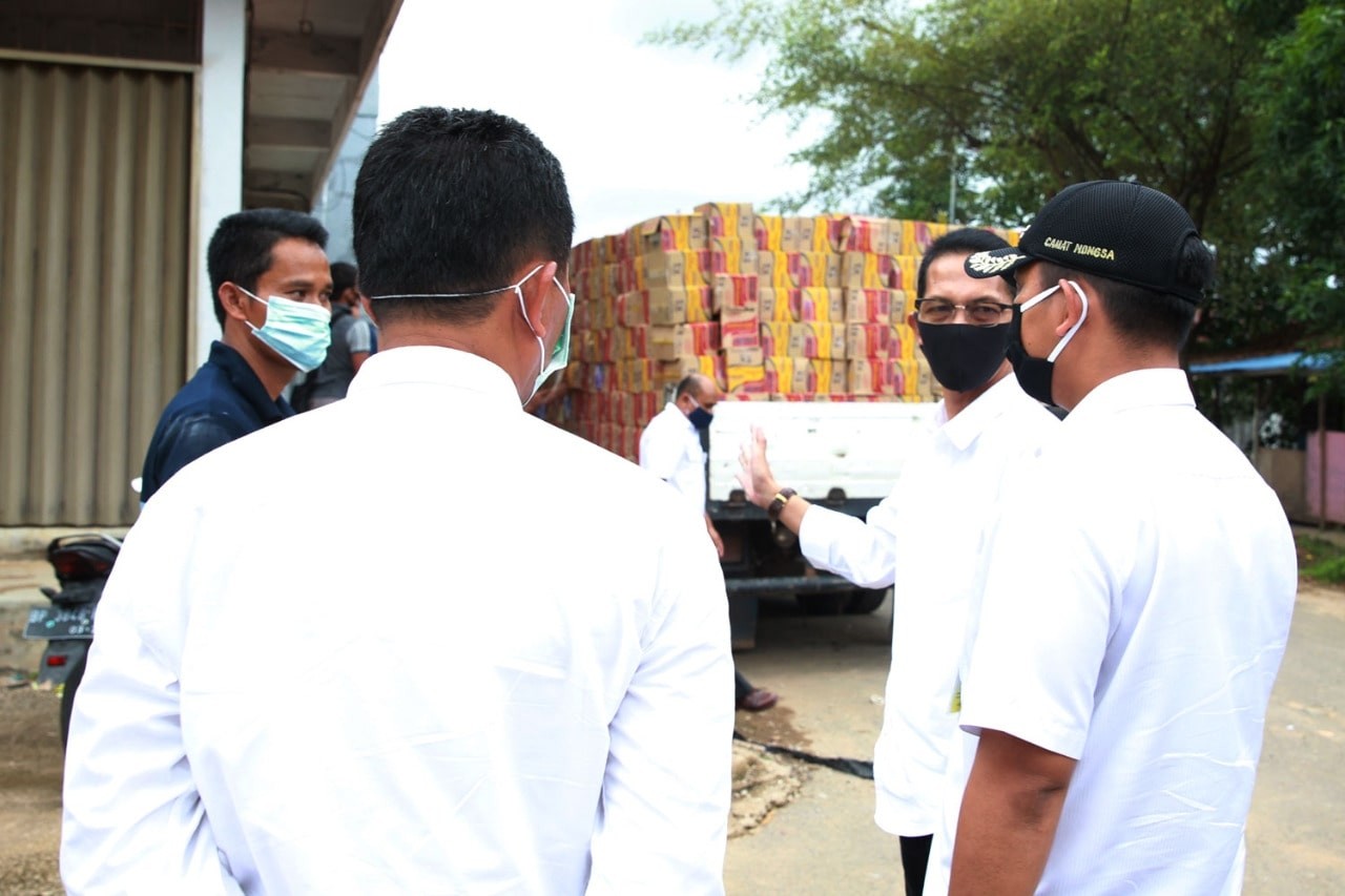 Wakil Walikota Batam Tinjau Kesiapan Logistik Bantuan