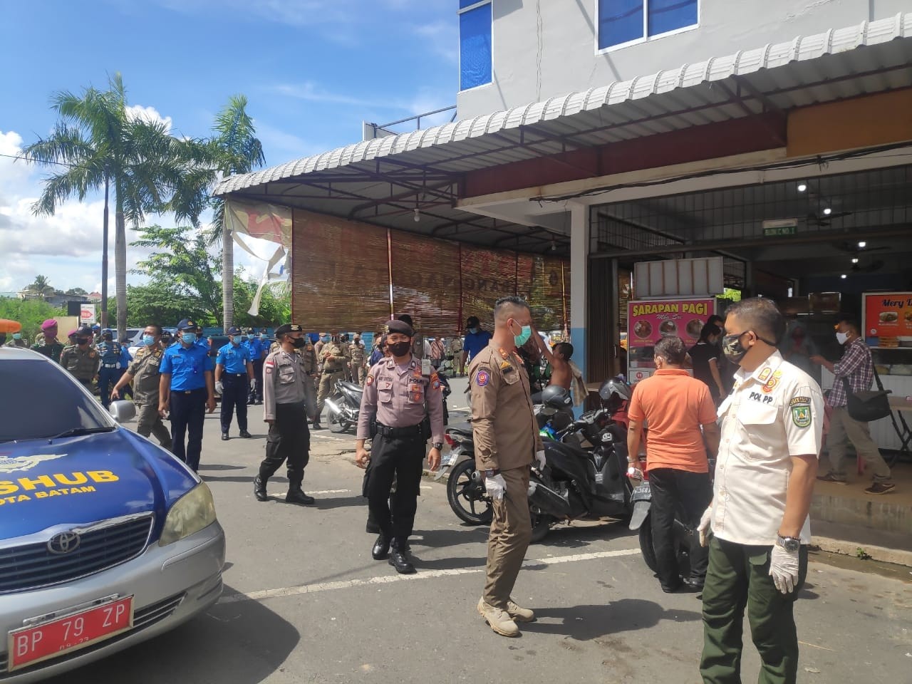 Tim Gabungan TNI-Polri, Pantau 8 Titik Keramaian