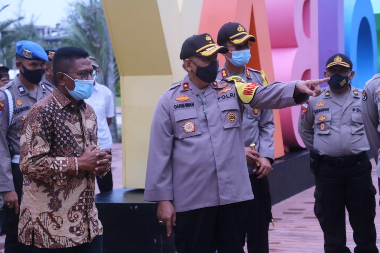Pelabuhan Internasional Bandar Bintan Telani dan Wisata Lagoi, Dikunjungi Wakapolda Kepri