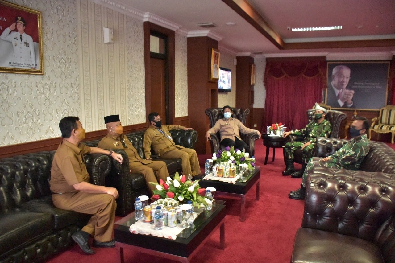 Danlantamal IV, Kunjungi PLT Gubernur Kepri