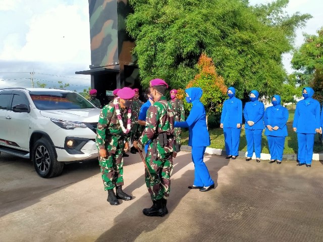 Komandan Brigade Infanteri 4 Mar/BS Kunjungi Mako Batalyon Infanteri 10/SBY di Setokok