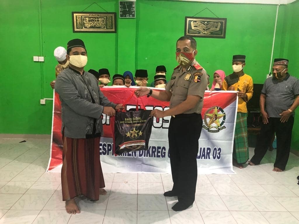 Siswa Sespimmen Pokjar 03, Salurkan Bantuan Sosial ke Panti Asuhan Yayasan Nurul Hidayah