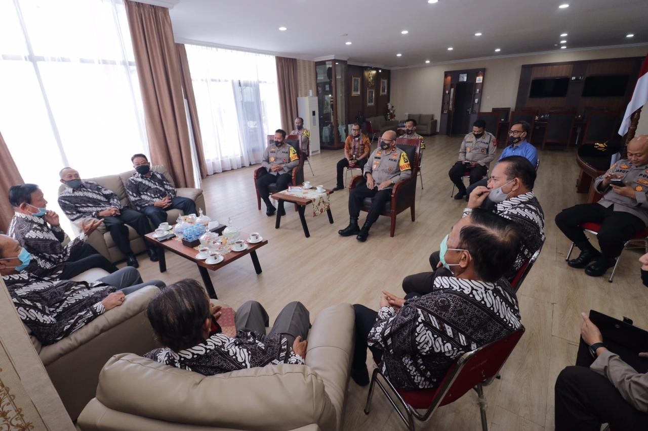 Purnawirawan Polri Silaturahmi dengan Kapolda Kepri