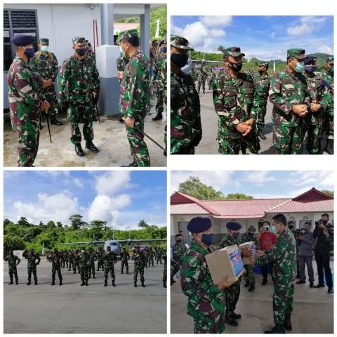 Pangkoarmada I Kunjungi Daerah Perbatasan, Akan Tindak Tegas Pelaku Ilegal Fishing