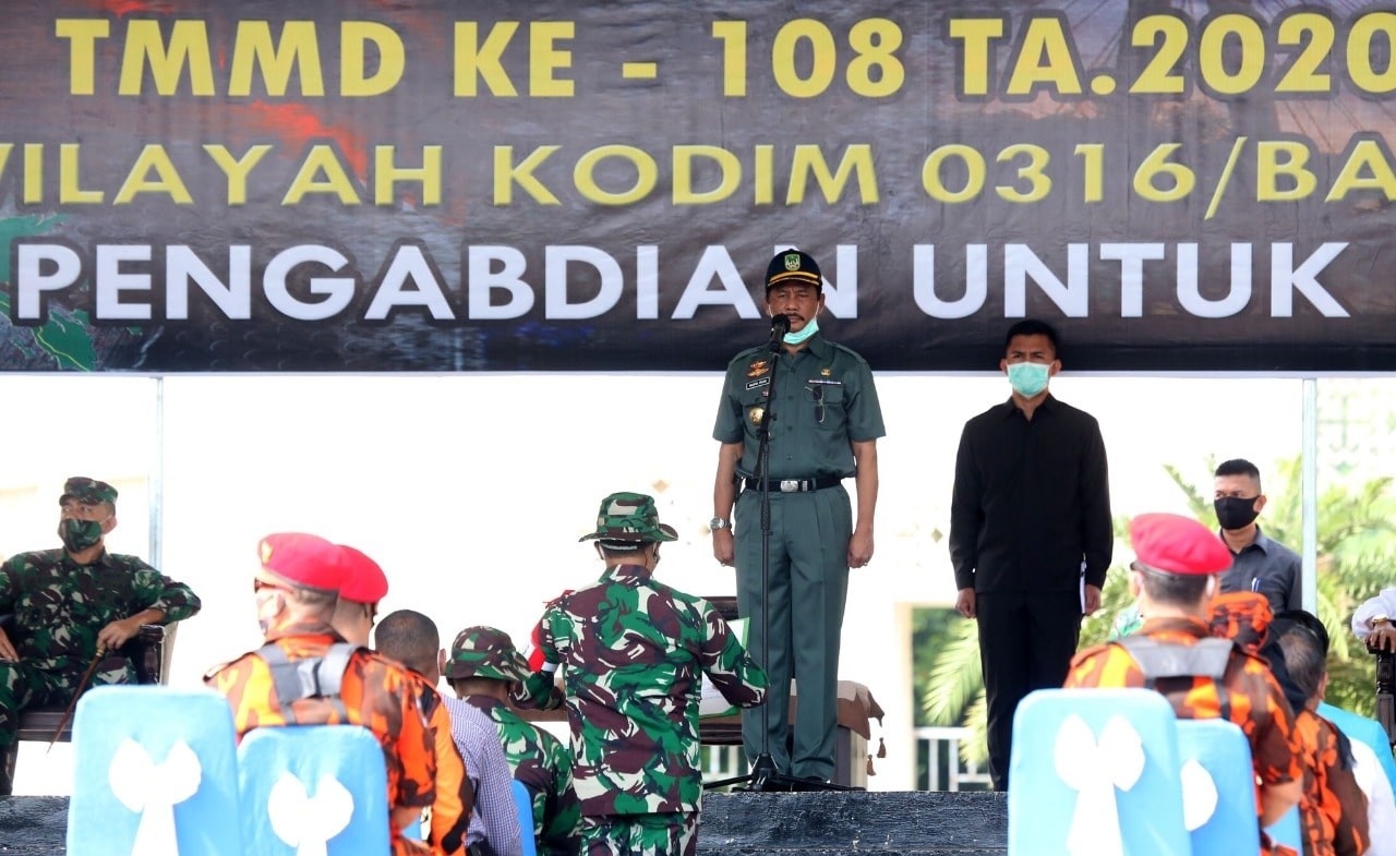 Walikota Batam Buka TMMD ke-108 di Kampung Tua