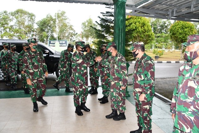 Pangkogabwilhan Kunjungi Makorem 033 WP, Tunjukkan Solidaritas